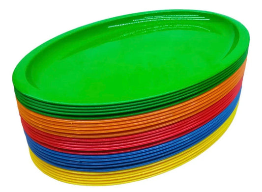 Plato Ovalado de Plástico Multiusos 2x1 PROMOCION