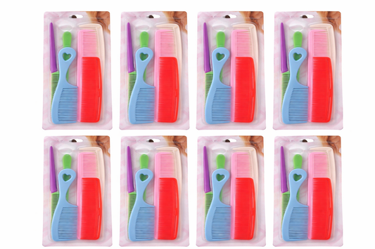 Kit de Peines para Cabello (6 Piezas)