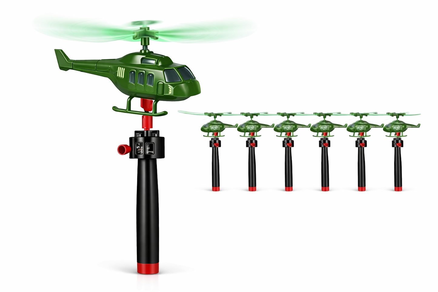 Helicóptero Lanzador con Hélice Voladora