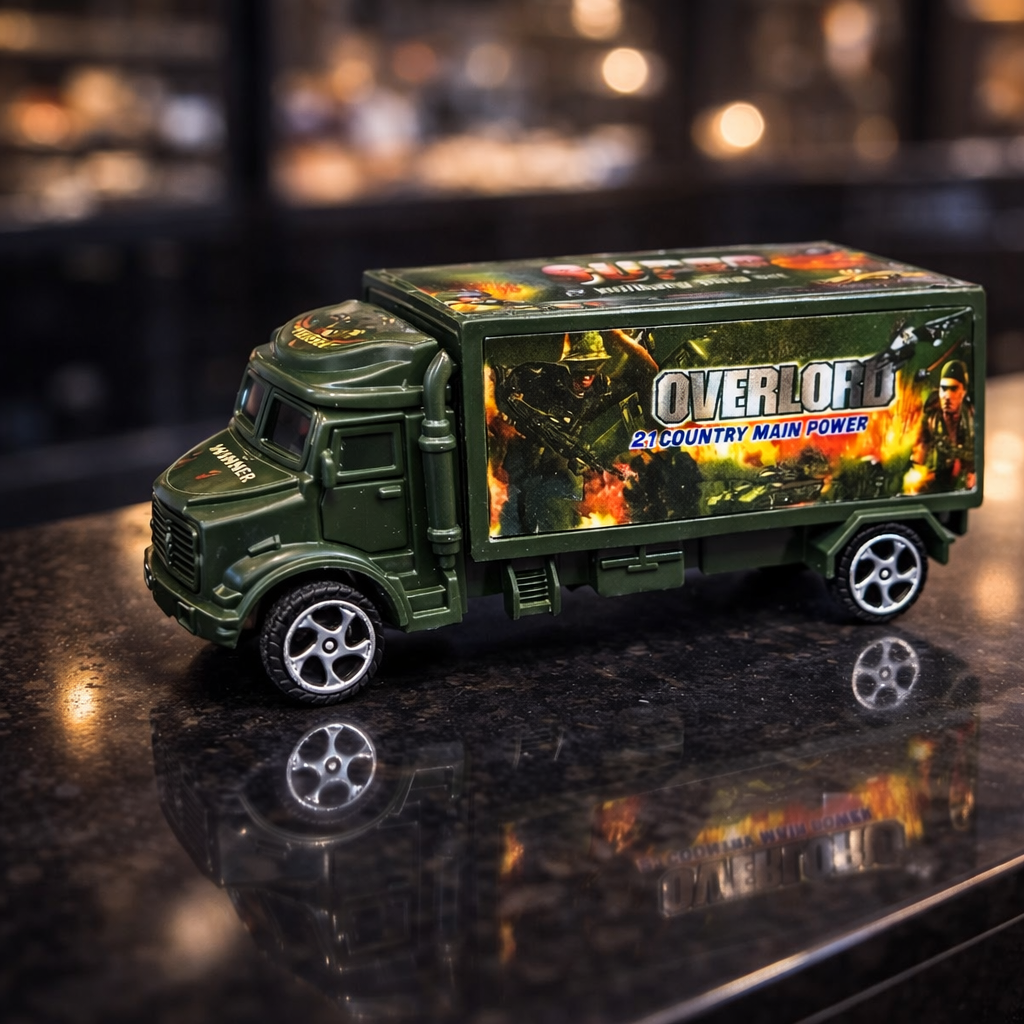 🚛 Camión Militar de Juguete