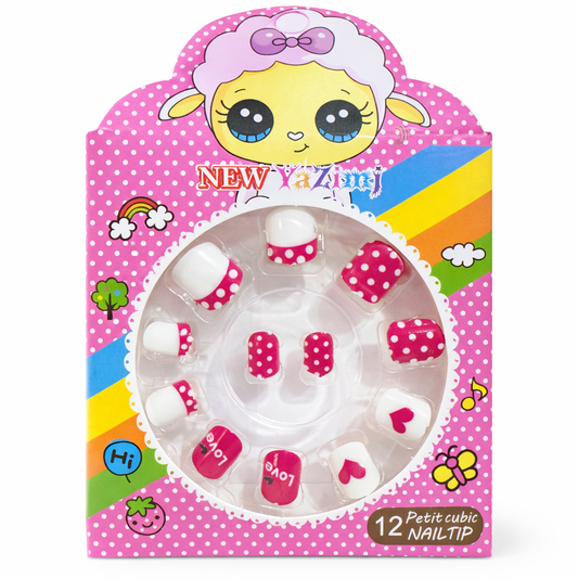 Uñas Postizas Decoradas para Niñas – Diseño Divertido y Fácil Aplicación