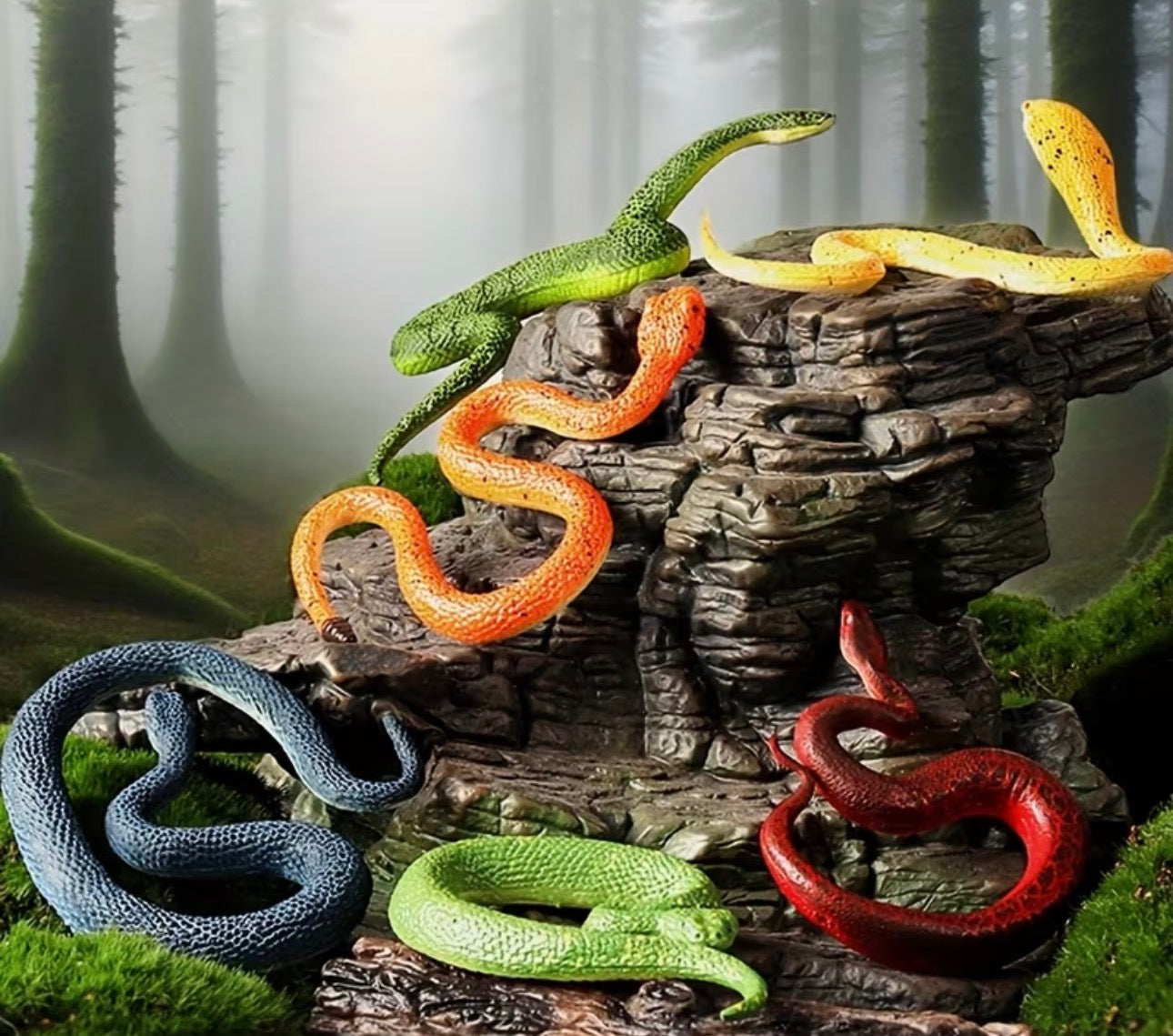 Serpiente de Juguete Realista