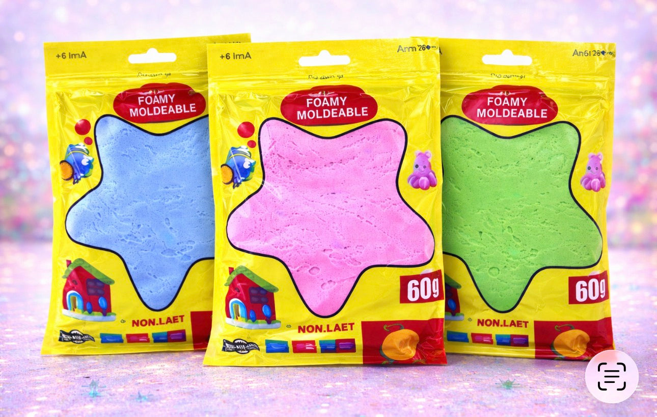 Masa Foamy Moldeable – Creatividad y Diversión sin Límites