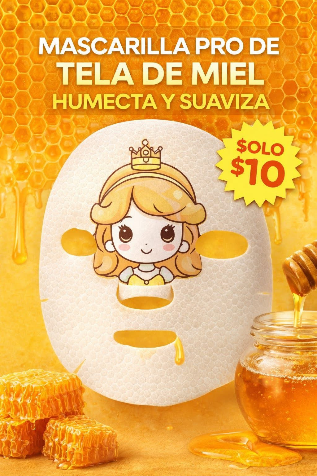 Mascarilla Miel
