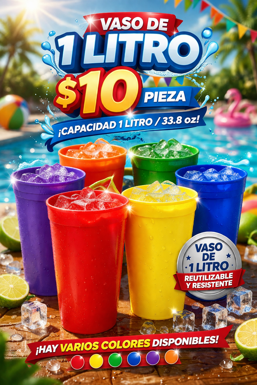 Vaso 1 LITRO