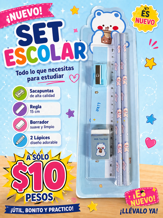 Set Escolar T