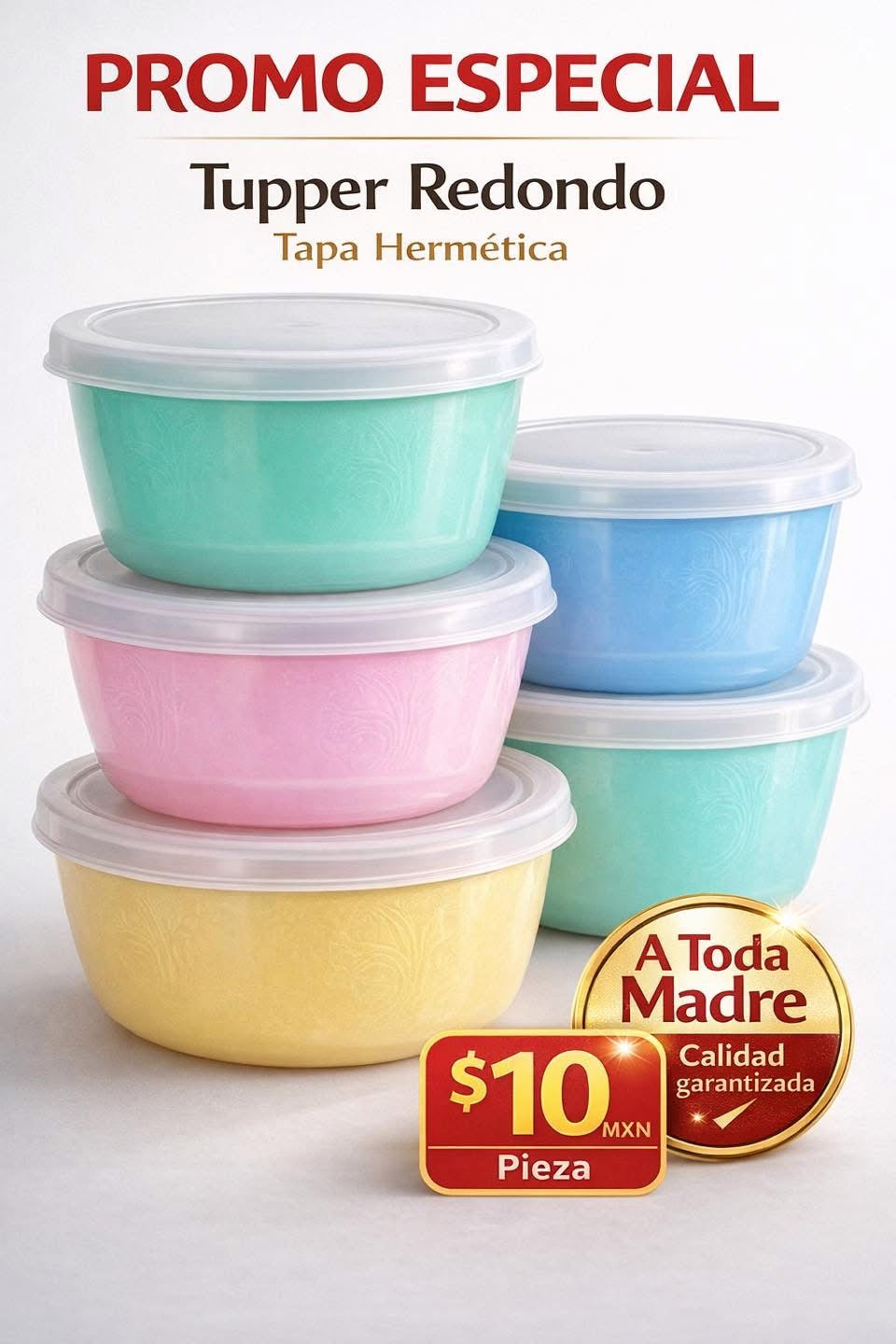 Tupper Boli grande 1 pza