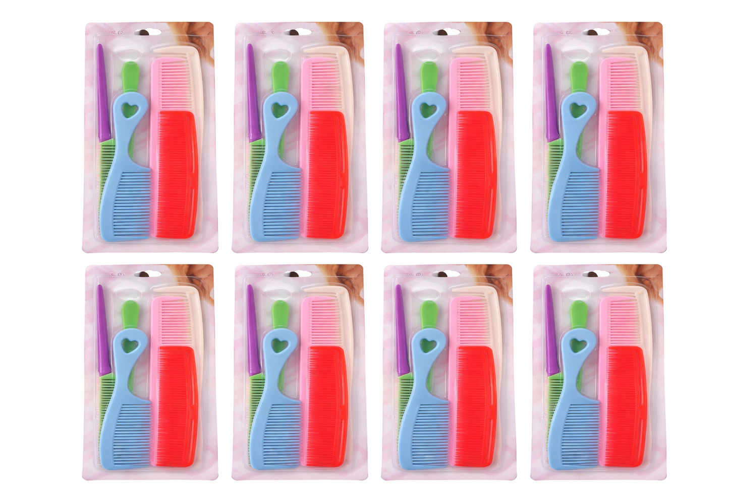Kit de Peines para Cabello (6 Piezas)