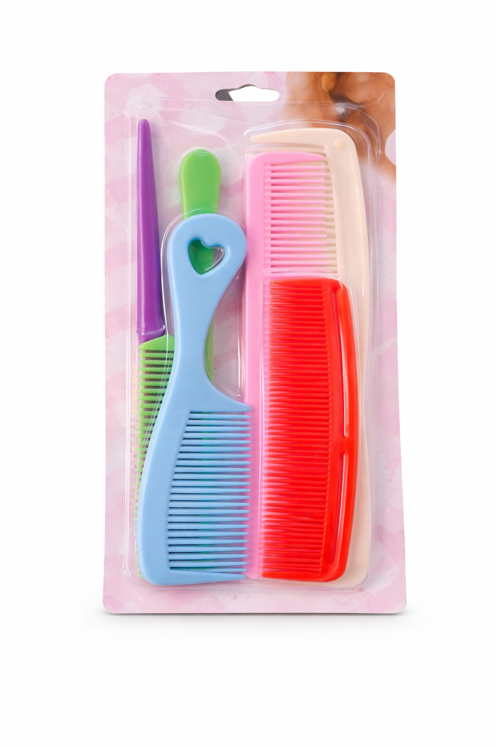 Kit de Peines para Cabello (6 Piezas)