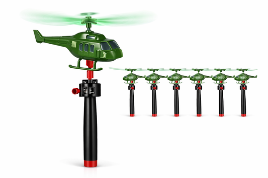 Helicóptero Lanzador con Hélice Voladora