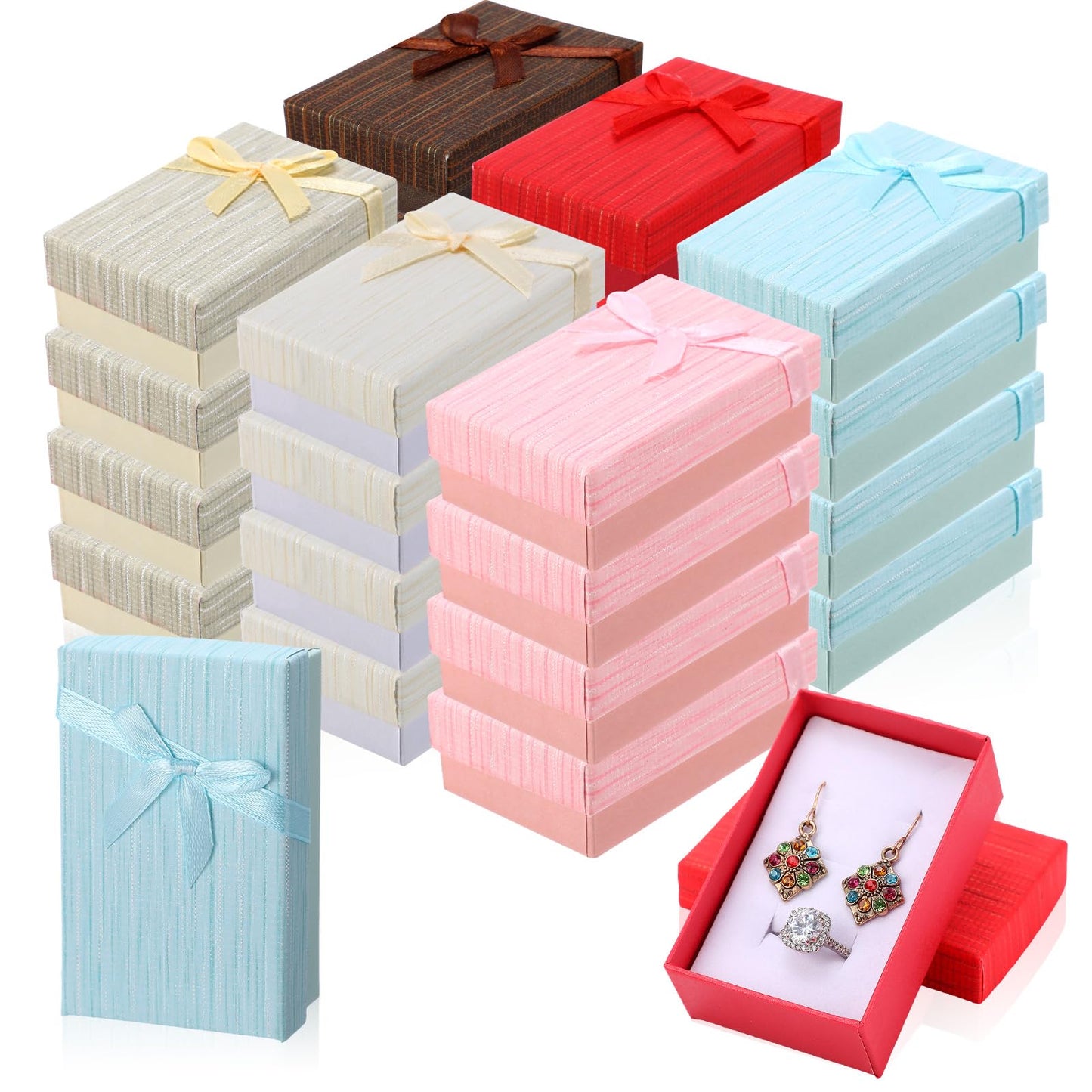 Caja Premium para Joyería con Moño