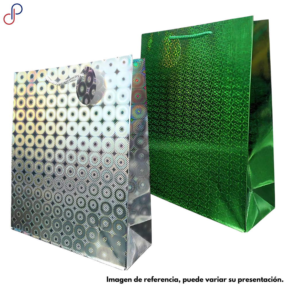 Bolsa para regalo holograma grande