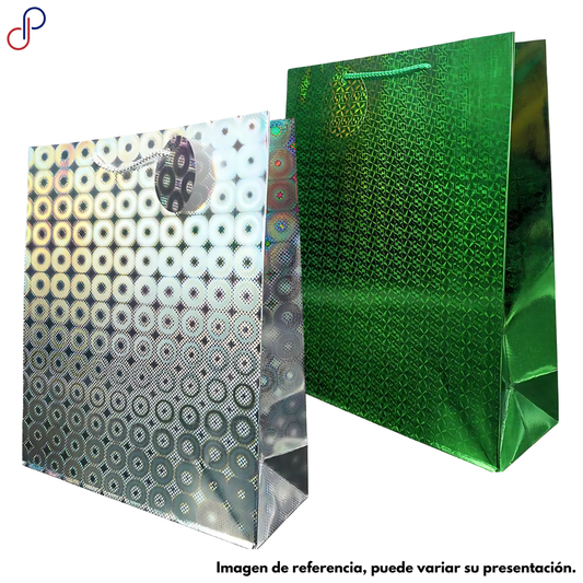 Bolsa para regalo holograma grande