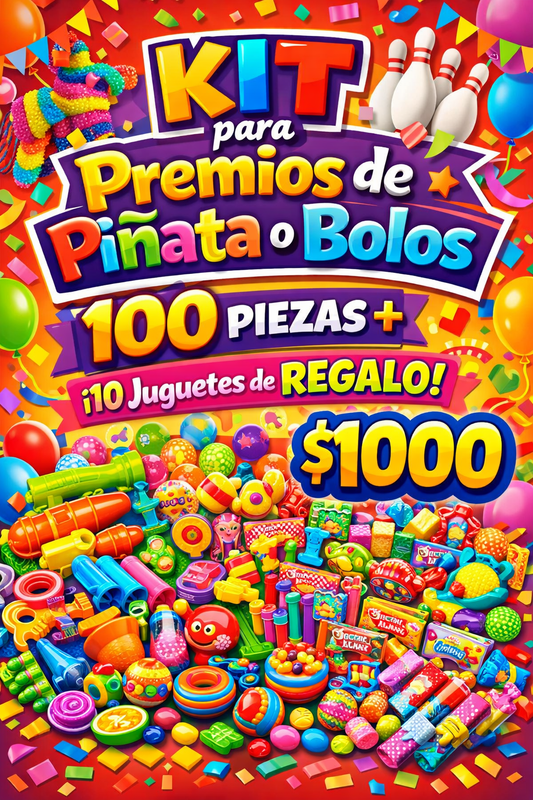 KIT PARTY 🎉 100 piezas + 10 GRATIS